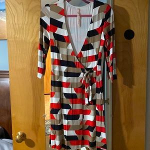 B44 wrap dress. EUC. Size medium